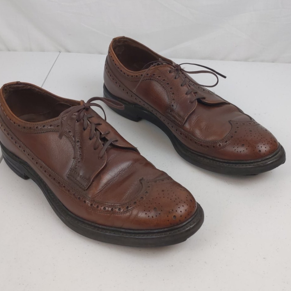 Foot-So-Port Men's Dress Shoes Sz 10 Brown
